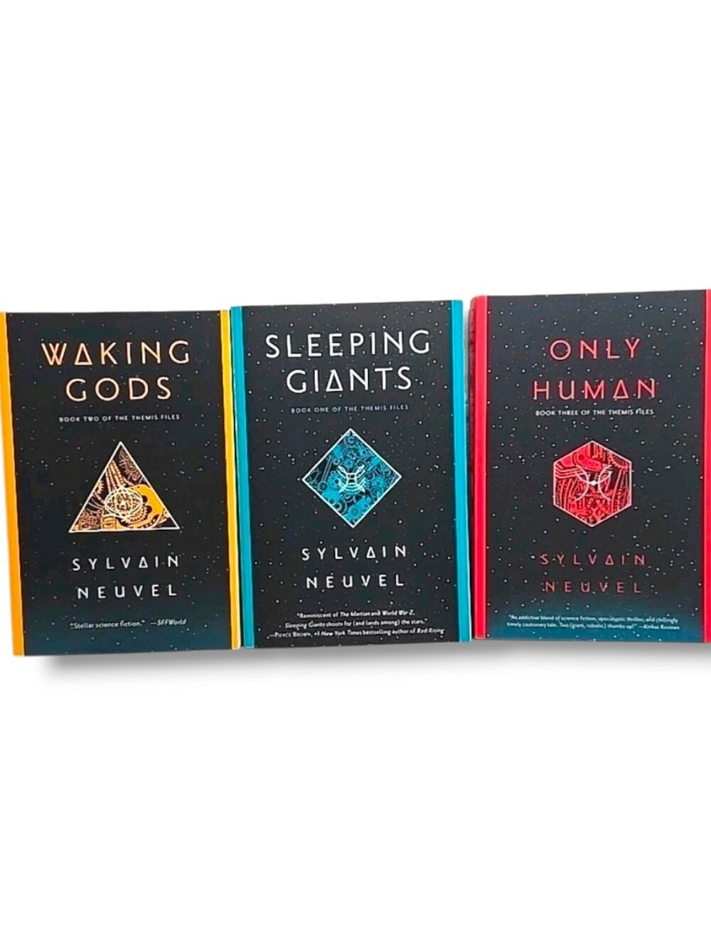 The Themis Files: Sleeping Giants/Waking Gods/Only Human Paperback Full Set